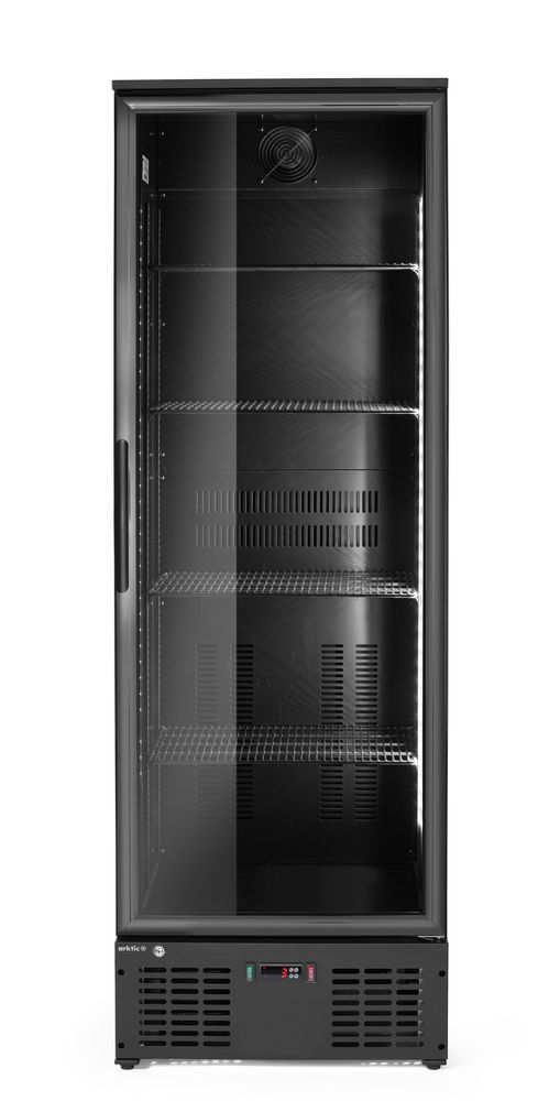 Backbar-køleskab, enkeltdørs, Arktic, 243L, sort, 230V/195W, 530x600x(H)1820mm