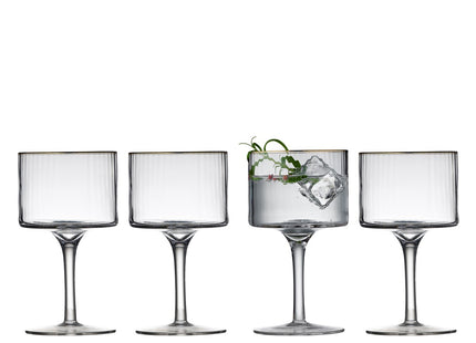 Gin & tonic-glas Palermo Gold 45 cl 4 stk - 4 pakker