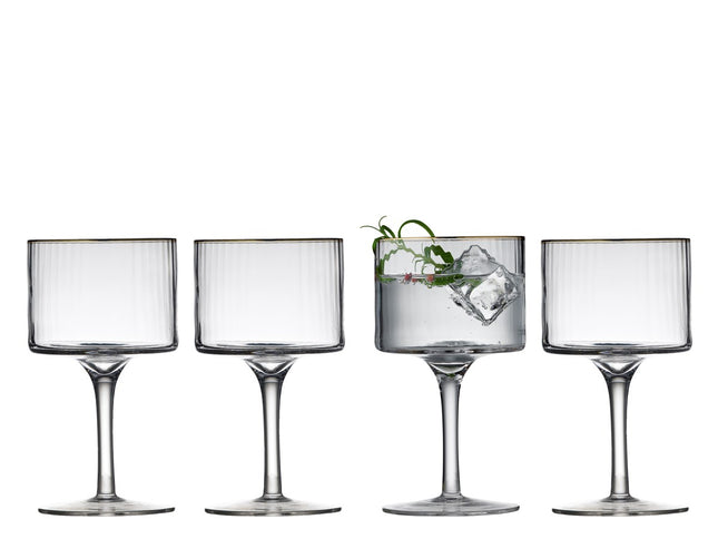 Gin & tonic-glas Palermo Gold 45 cl 4 stk - 4 pakker