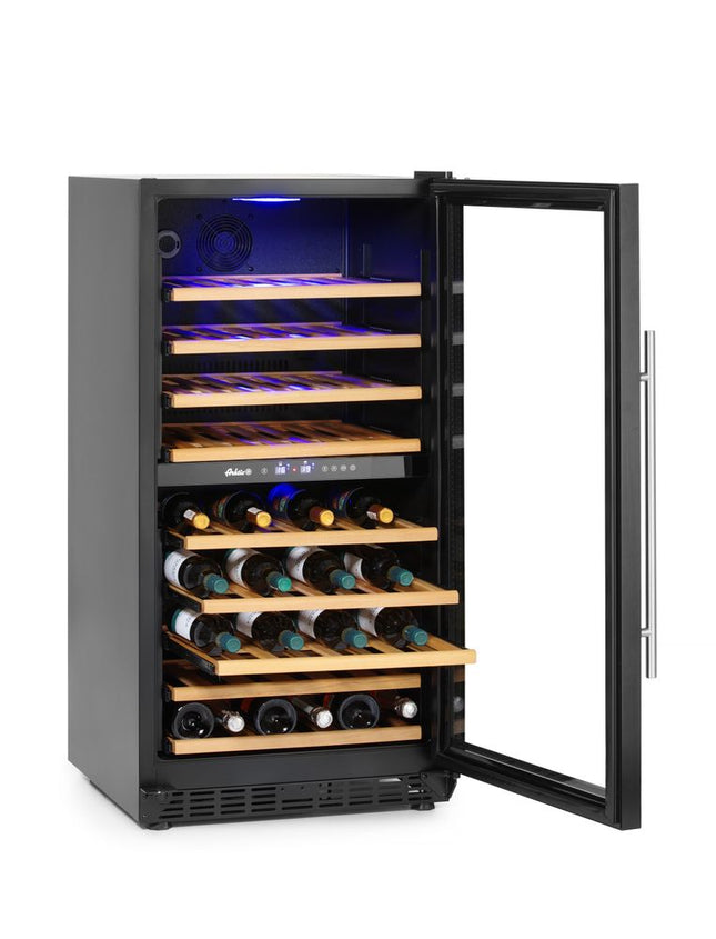 Vinkøleskab, 2-zoner, 72 flasker, Arktic, 232L, 230V/110W, 595x675x(H)1215mm