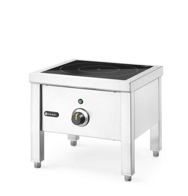 Induktionskogeplade til gryder, HENDI, 400V/5000W, 422x400x(H)366mm