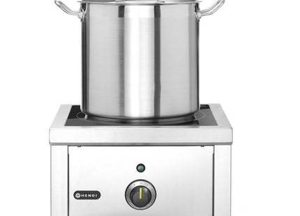 Induktionskogeplade til gryder, HENDI, 400V/5000W, 422x400x(H)366mm