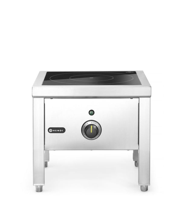 Induktionskogeplade til gryder, HENDI, 400V/5000W, 422x400x(H)366mm
