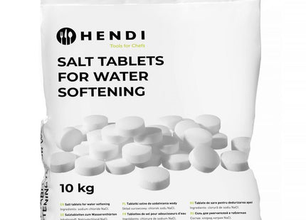 Salttabletter til vandblødgøring, HENDI, 10 kg