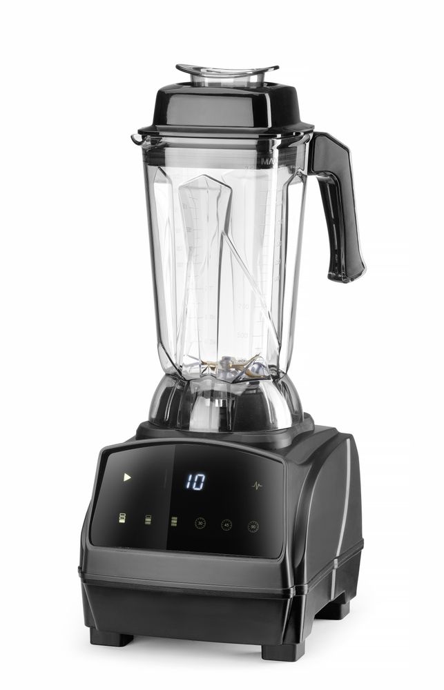 Digital barblender, HENDI, 2,5L, sort, 230V/1680W, 220x240x(H)535mm