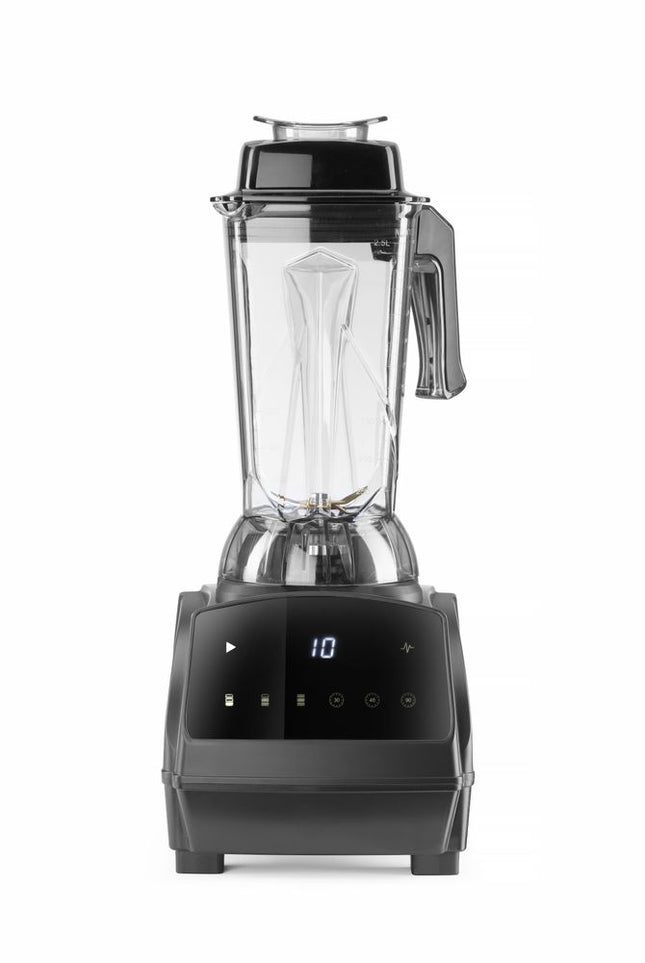 Digital barblender, HENDI, 2,5L, sort, 230V/1680W, 220x240x(H)535mm