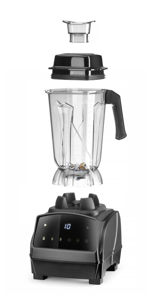 Digital barblender BPA free, HENDI, 2,5L, sort, 230V/1680W, 220x240x(H)535mm