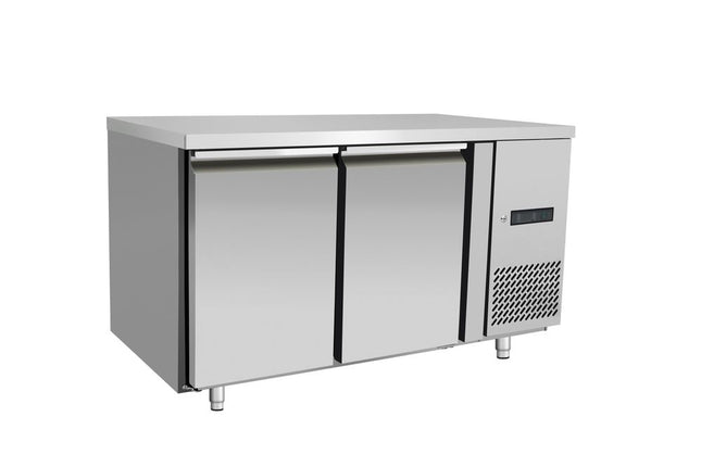 Frysebord, 2 døre, Arktic, Profi Line, uden bagkant, 215L, 230V/600W, 700x1360x(H)839mm