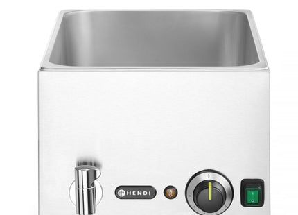 Bain-marie-sæt med aftapningshane Ranger, HENDI, GN (H)150mm, GN 1/1, 230V/1000W, 605x332x(H)242mm