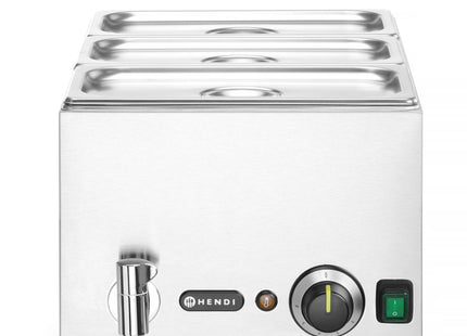 Bain-marie-sæt med aftapningshane Ranger, HENDI, GN (H)150mm, GN 1/1, 230V/1000W, 605x332x(H)242mm
