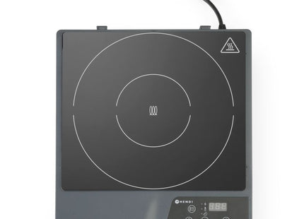 Induktionskogeplade model 1800, HENDI, Kitchen Line, 230V/1800W, 319x355x(H)67mm