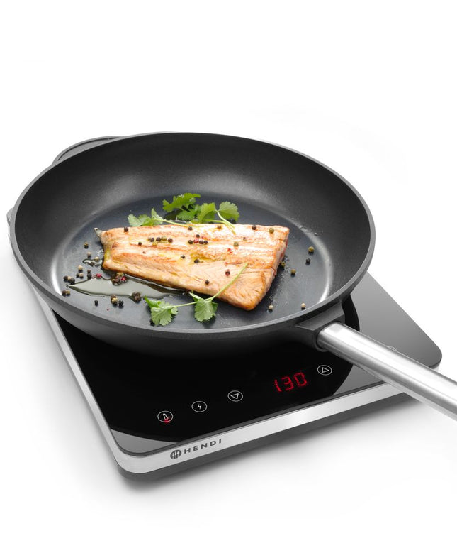 Induktionskogeplade model 2000, HENDI, Kitchen Line, 230V/2000W, 295x400x(H)42mm