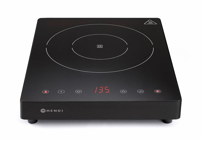 Induktionskogeplade 2000W, HENDI, Kitchen Line, 230V/2000W, 297x411x(H)57mm