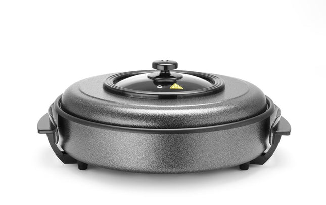 Multifunktionspande, HENDI, indvendig pande 400x(H)50mm, 230V/1400W, ⌀400x(H)190mm