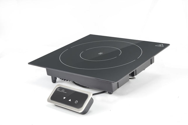 Indbygget induktionsvarmer, 1000 W, Fine Dine, sort, 230V/1000W, 350x397x(H)85mm