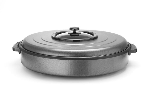 Multifunktionspande, HENDI, indvendig pande 550x(H)60mm, 230V/1600W, ⌀620x(H)170mm