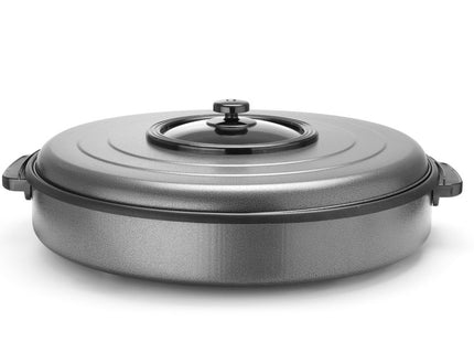 Multifunktionspande, HENDI, indvendig pande 400x(H)50mm, 230V/1400W, ⌀400x(H)190mm