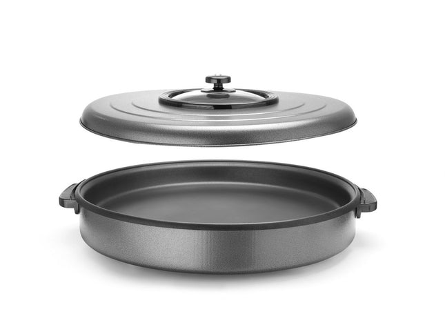 Multifunktionspande, HENDI, indvendig pande 550x(H)60mm, 230V/1600W, ⌀620x(H)170mm