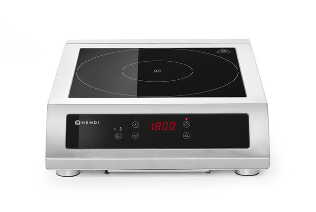 Induktionskogeplade 3500 D XL, HENDI, Profi Line, 230V/3500W, 390x490x(H)120mm