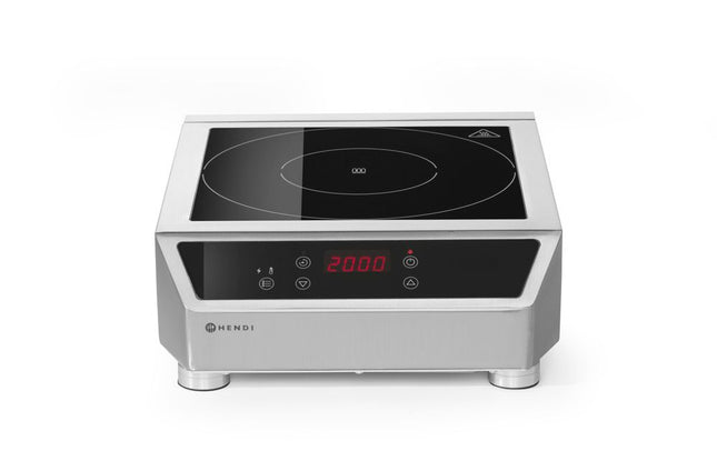 Induktionskogeplade 3500 D, HENDI, Profi Line, 230V/3500W, 342x431x(H)116mm
