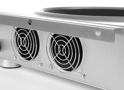 Induktionswok model 3500, HENDI, Profi Line, induktionsenhed, 230V/3500W, 340x450x(H)130mm