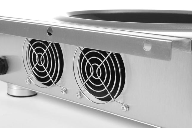 Induktionswok model 3500, HENDI, Profi Line, induktionsenhed, 230V/3500W, 340x450x(H)130mm