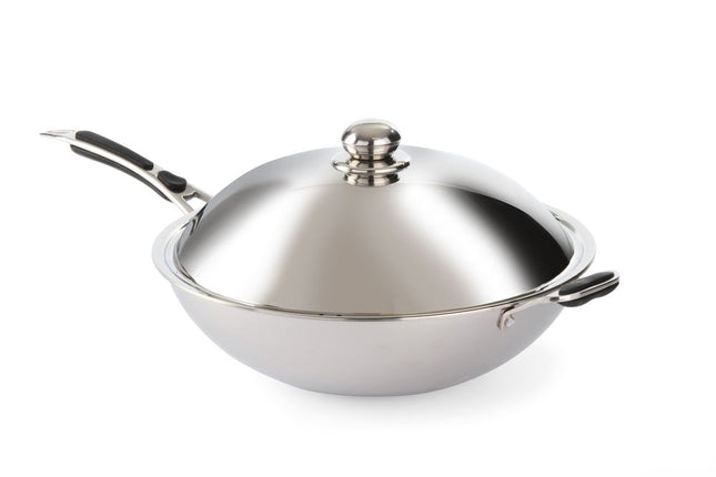 Induktionswok model 3500, HENDI, Profi Line, induktionswok+wokpande, 230V/3500W, 340x450x(H)295mm