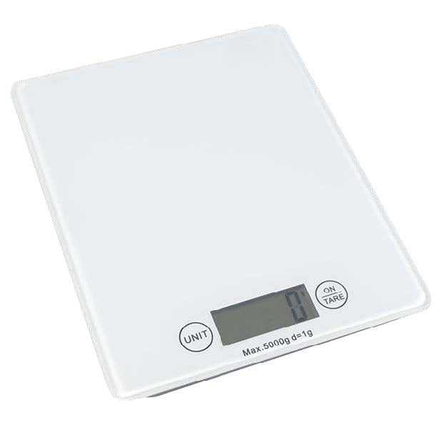 Digital køkkenvægt / Med glasplade op til 5 kg
model 4745BO