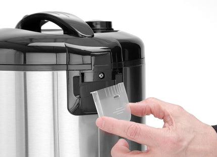 Riskoger med dampfunktion, HENDI, Profi Line, 1,8L, 230V/700W, ⌀280x(H)285mm