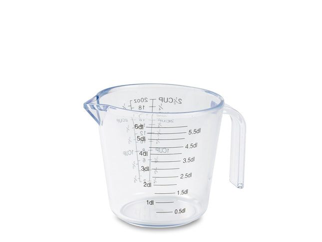 Målekande 600 ml klar Funktion - 12 stk