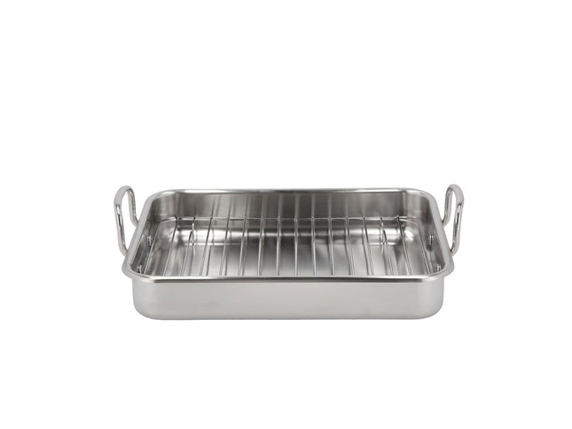 Bradepande m/rist Endurance 35 x 26 x 6 cm Rustfrit stå - 4 stk