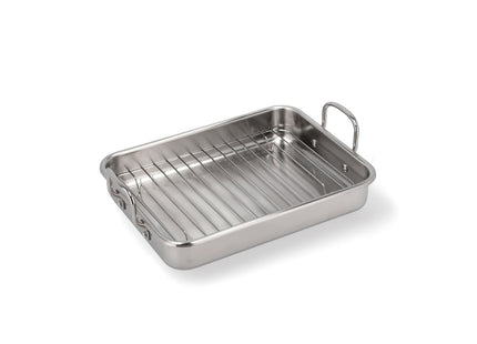Bradepande m/rist Endurance 35 x 26 x 6 cm Rustfrit stå - 4 stk