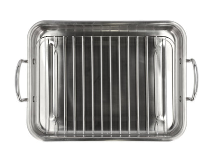Bradepande m/rist Endurance 35 x 26 x 6 cm Rustfrit stå - 4 stk