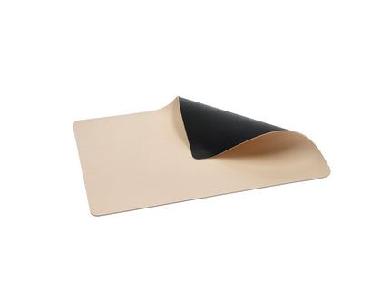 Dækkeserviet 46 x 33 cm 4 stk. Sort/Creme - 6 pakker
