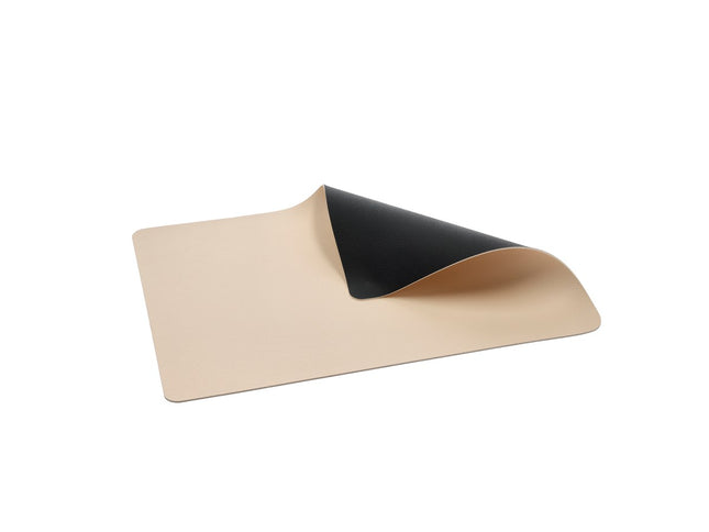 Dækkeserviet 46 x 33 cm 4 stk. Sort/Creme - 6 pakker