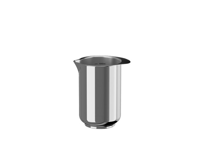 Mixkande 1L stål - 6 stk