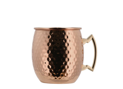 Moscow mule-krus 55 cl 2 stk. Kobber hamret - 6 sæt
