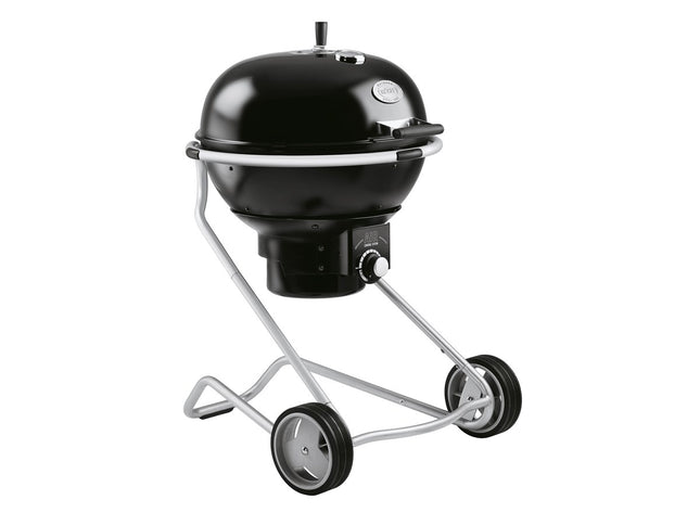 Kulgrill F60 Air Sort Emaljeret stål