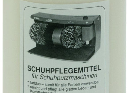 1 liter flydende skocreme, farveløs