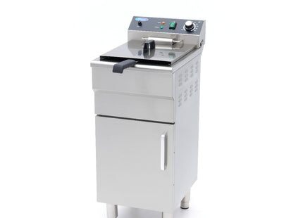 Friture - 16L - 1 kurv - med afløbshane og stativ - 230V