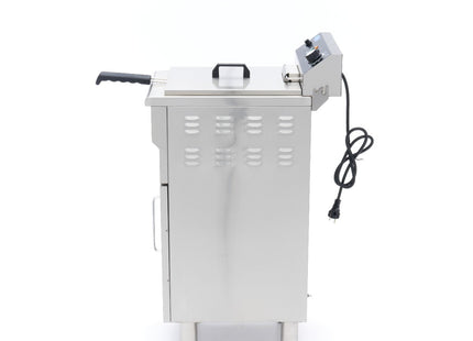 Friture - 16L - 1 kurv - med afløbshane og stativ - 230V