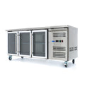 Counter Fridge - 180cm - 3 Glass Doors