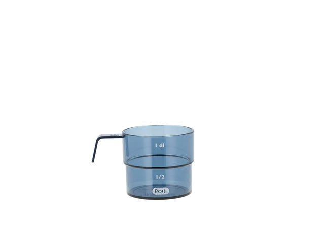 Decilitermål Mensura 100 ml Dusty Blue SAN - 6 stk