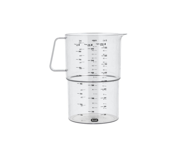Målekande Mensura 1000 ml Klar SAN - 4 stk