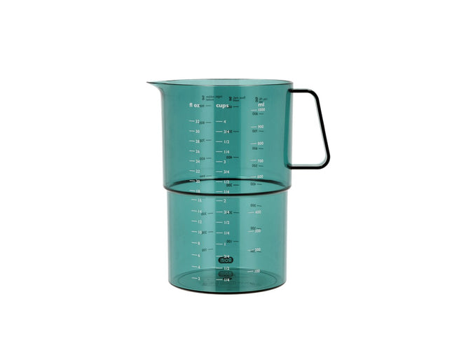Målekande Mensura 1000 ml Nordic green SAN - 4 stk