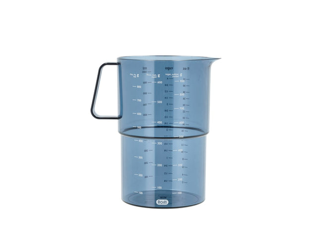 Målekande Mensura 1000 ml Dusty Blue SAN - 4 stk
