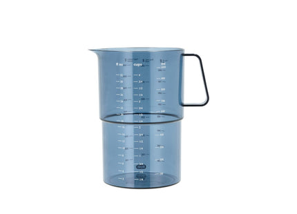 Målekande Mensura 1000 ml Dusty Blue SAN - 4 stk