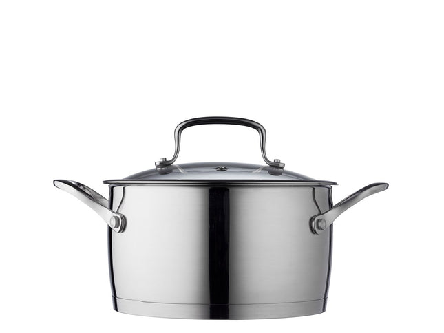 Gryde Amandine 3,3 liter 18/8 rustfrit stål - 4 stk