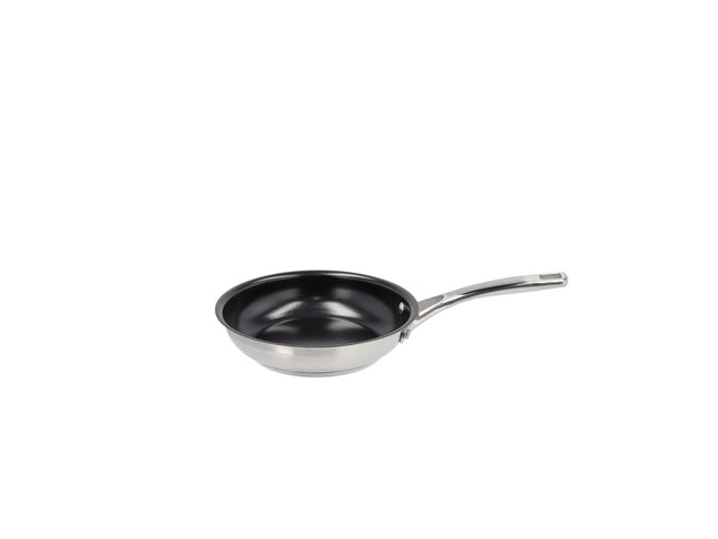 Stegepande Ellen 20 cm 18/8 rustfrit stål keramisk belægning - 6 stk