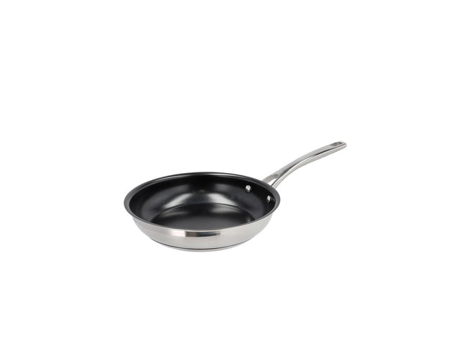 Stegepande Ellen 24 cm 18/8 rustfrit stål keramisk belægning - 6 stk